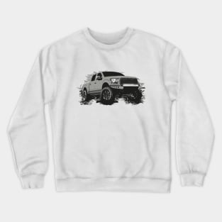 Lifted F150 pickup Crewneck Sweatshirt